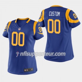 Maillot Femme Los Angeles Rams Personnalisé Nike Royal 
